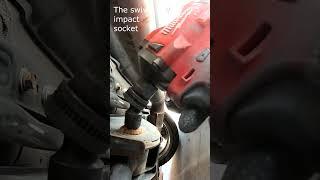 The swivel impact socket will take you to tight places