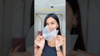 VIRAL Rice Paper Mask #shorts #ashortaday #viral #diy #ricemask