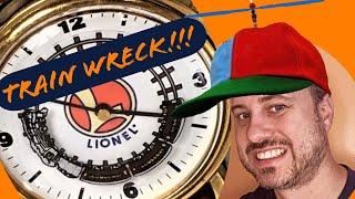 Lionel Train Watch Unboxing - Total Train Wreck!!!