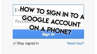 How To Sign In To A Google Account On An Android Phone ? Easy Step By Step Tutorial | Whimsy Crafter