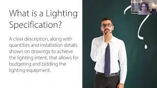 Writing and Holding a Lighting Specification