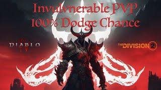 Invulnerable PvP Diablo Build - 100% Dodge Chance | Division2 vs Diablo 4 Comparison