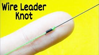 Соединительный узел wire leader knot. Как связать леску между собой. Лайфхаки и самоделки. Рыбалка