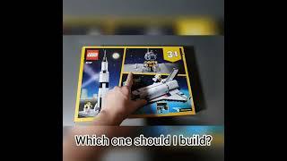 which build should I do? Lego Space shuttle 3in1 #31117