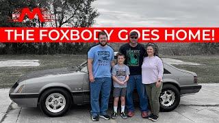 1985 Foxbody Mustang Meet's It's New Owner at The Freedom Factory!