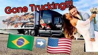 #053 I Take My Wife Over the Road Trucking!! Lease Purchase Vlog!