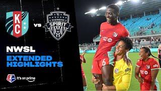 KC Current vs. Washington Spirit | NWSL Extended Highlights | 9/20/24 | Prime Video