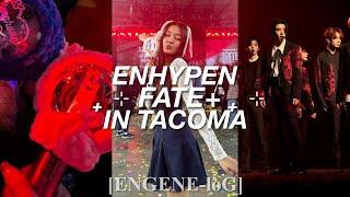 [ENGENE-loG] ENHYPEN FATE PLUS IN TACOMA | VIP 2 experience, camping, concert clips & more 