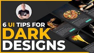 Dark Mode Website Design | 6 Tips For Better Dark UI Design