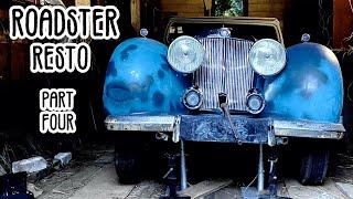 Triumph Roadster Restoration Part 4: Bright Spark in the Dark