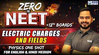 ZERO to NEET | Live Class for 12th Boards & NEET Aspirants | Electric Charges and fields |By SSP Sir