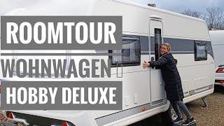 HOBBY DELUXE 515 UHL - Wohnwagen Roomtour / neuen Wohnwagen gekauft / wohnwagenwelt