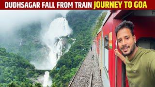 India’S Biggest Waterfall Dudhsagar spotted from train to Goa|| How to reach dudhsagar