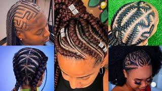 Elegant Jaw-Dropping Ghana Braids Hairstyles | Unique Ghana Hair Braids Hairstyles