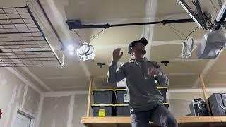 FLEXIMOUNTS GL1 Overhead Garage Lifting Storage Rack - Unboxing & Installation Process