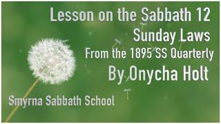 Sunday Laws by Sister Onycha Holt