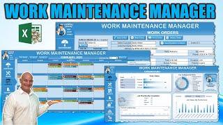 How To Create A Work Maintenance Manager With Dashboard & Scheduler In Excel [Free Download]