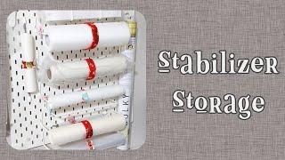 Conquer Embroidery Stabilizer Storage! Rolls, Sheets, and Organizing Tips