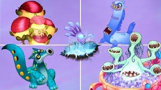 Plasma Islet - All Monsters, Sounds & Animations (My Singing Monsters)