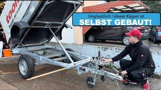 Ich habe den Billigsten Kipper Deutschlands selbst Gebaut ! DER VOLKSKIPPER ! DIY Dumptrailer