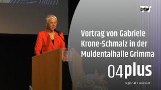 Russland – und wie weiter? Gabriele Krone-Schmalz hält Vortrag in der Muldentalhalle