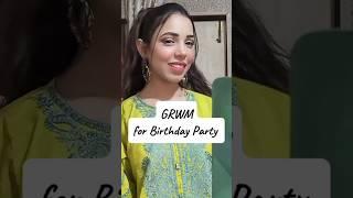 GRWM part 1 #hifzahani #grwm #grwmoutfit #grwmmakeup #party #partymakeup #beautyhacks #shrots