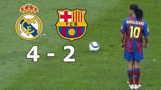 ►REAL MADRID 4-2 FC BARCELONA ◄ ▪ 2005/2006 Highlights Commentary ▪ HD