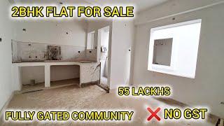 2bhk flats for sale in Hyderabad gated community || code:-p237 || 55 LACKHS ONLY IN GATED COMMUNITY