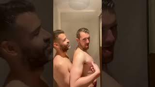 A little SHOWER PLAY #gaymen #gaycouplevlogs #gaycuddle #cuddlingcouple #fitness #gayfitness