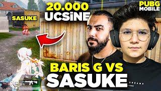 BARIŞ G İLE 20.000 UCSİNE VS ATTIK! BARIŞ G VS SASUKE - PUBG MOBİLE