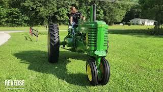 1950 John Deere A Vintage Restoration | Richlands FFA 2024 Chevron TRC Entry