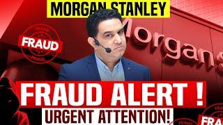 Scam Alert! Is Morgan Stanley doing such a Fraud ? | Stock Market Fraud Alert @realscalpervipul