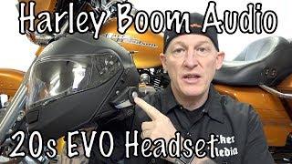 Harley Boom! Audio Sena 20S EVO Bluetooth Headset-How to Setup & Use