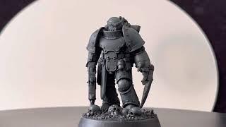 Space Marine Horus Heresy Mark3 armor true scale conversion kit bash model