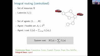 ITSC 2022 CCFMS Workshop - Dario Paccagnan - Integral routing and congestion pricing