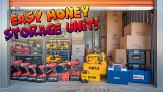 $250 ABANDONED STORAGE UNIT WAS PACKED WITH TOOLS!