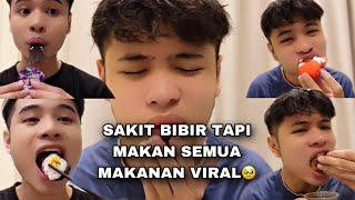 SAKIT BIBIR SANGAT2 | TAPI MAKAN SEMU MAKANAN VIRAL TIKTOK MATT‼️