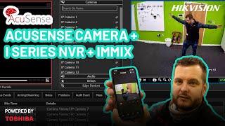 Hikvision Acusense with I Series NVR + Immix Solution