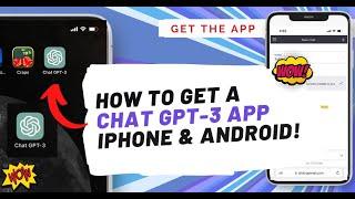 How to download the Chat GPT App on your iPhone or Android! (get the APP!)