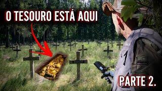 Encontramos URNA MORTUÁRIA CHEIA DE TESOUROS no BOSQUE das ALMAS !!!