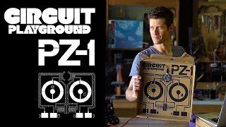John Park's PZ-1 Pizza Box DJ Controller @adafruit #adafruit @johnedgarpark #circuitplayground