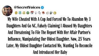 My Wife Cheated With A Cop And Forced Me To Abandon My 3 Daughters And Go NC, Falsely Claiming I ...