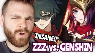 REACTING to ZZZ LIGHTER "EP + CHARACTER DEMO" | GENSHIN IMPACT TRAILERS "CHASCA x ORORON" REACTION!