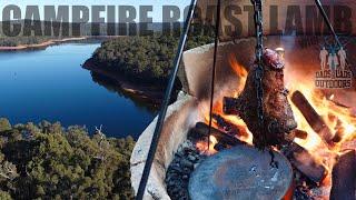 CAMPFIRE ROAST LAMB | Camp Fish Cook With DADS & LADS OUTDOORS