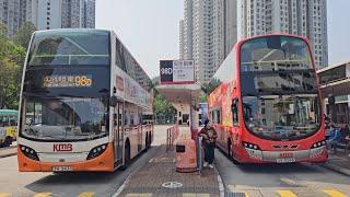 Hong Kong Bus KMB E5T6 @ 98D 九龍巴士 Alexander Dennis Enviro500 MMC 坑口(北) - 尖沙咀東