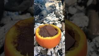 Türk Kahvesi #turkishcoffee #orange #chocolate #fire #nature