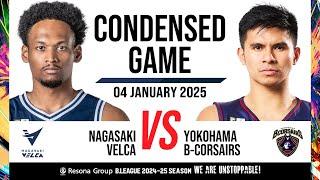 Nagasaki Velca vs. Yokohama B-Corsairs - Condensed Game