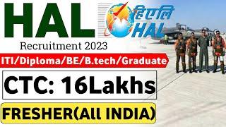 HAL Recruitment 2023 | HAL Notification 2023 | HAL Jobs 2023 | HAL Vacancy 2023 | Latest Jobs 2023