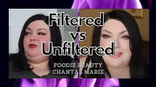 Foodie Beauty Chantal Marie Photos: Comparing Unfiltered and Filtered Images Found Recently