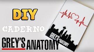 DIY: Como Fazer um Caderno GREY'S ANATOMY - Ideias Personalizadas - DIY